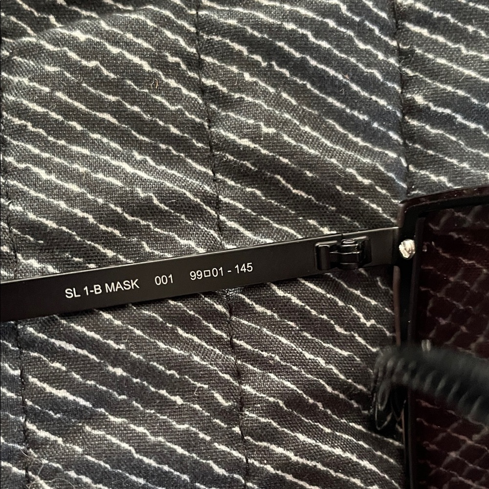 Saint Laurent Black Sunglasses with Case - Picture 6 of 8